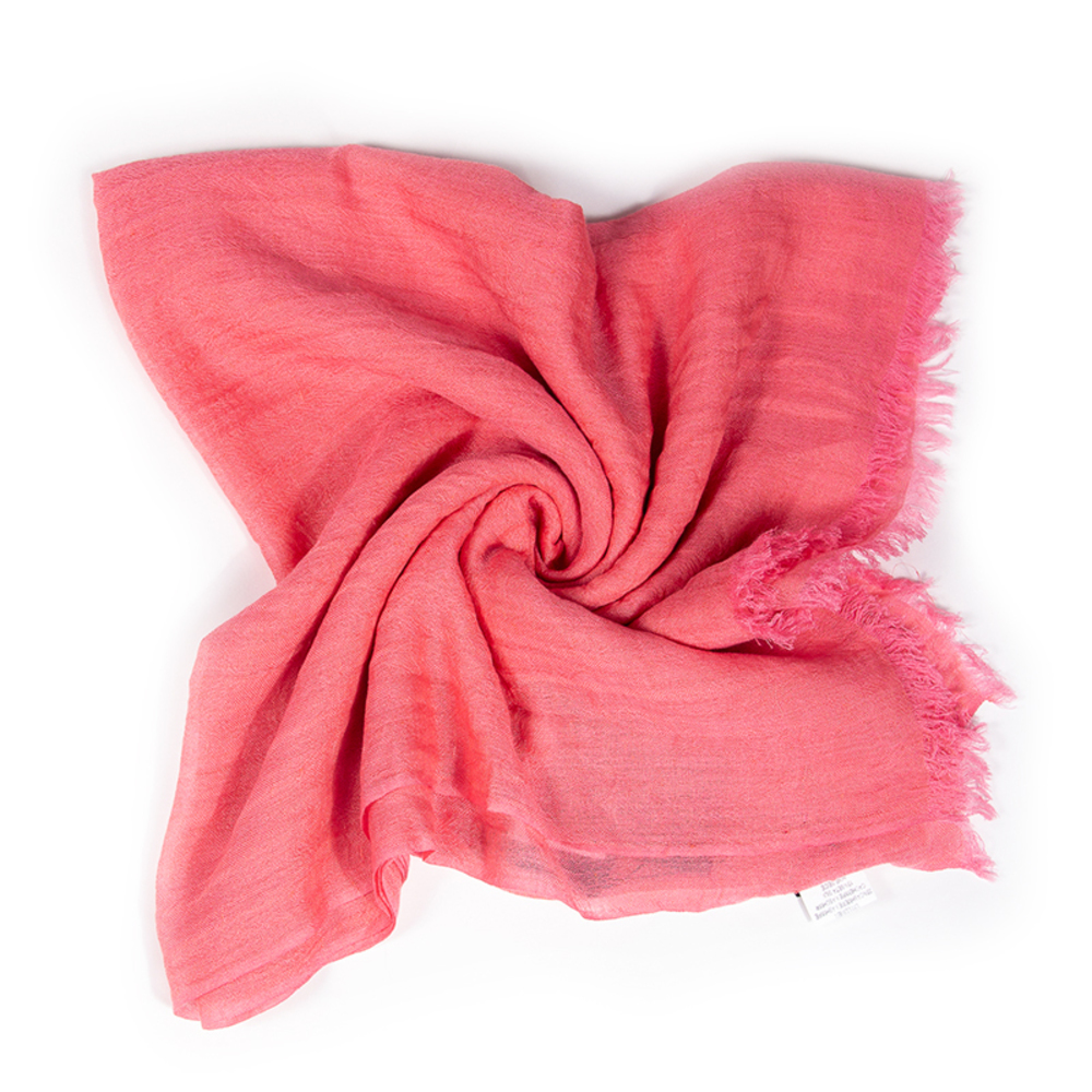 KITON PINK PALANKIN SCARF | WOMENS SIZE 195CM